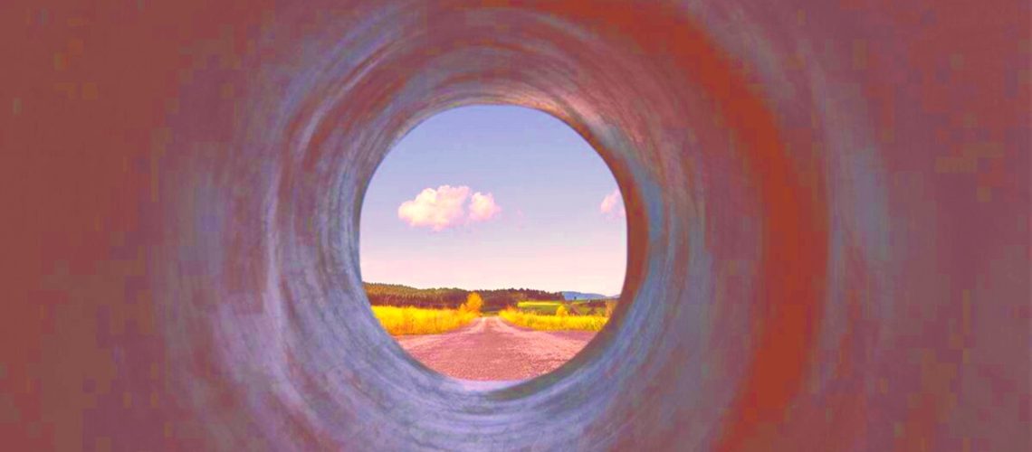 viziune de tunel